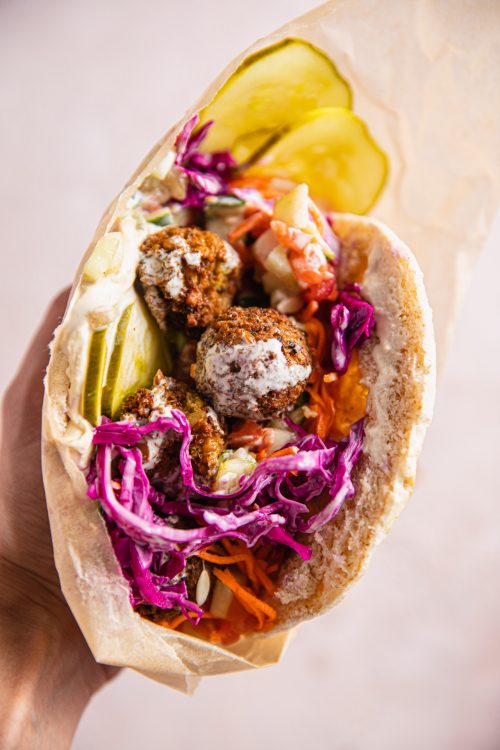 Clover Chickpea Fritter