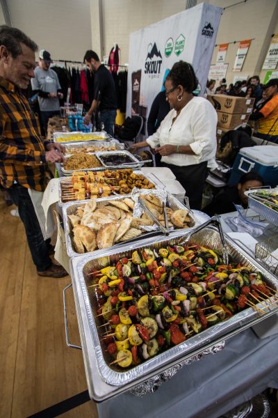 food vendor at Boston Veg Food Fest 2019