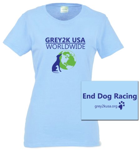 Grey2k t-shirt, End Dog Racing