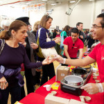 food samples at Boston Veg Food Fest 2013