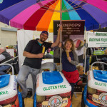 Mom pops table at Boston Veg Food Fest 2015