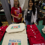 Boston Veg Food Fest 2015 tote bags and t shirts