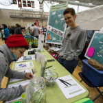 nonprofit table at Boston Veg Food Fest 2015