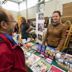 nonprofit table at Boston Veg Food Fest 2015