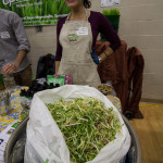 a bag of sprouts at the Sproutman table