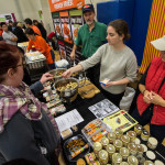 food samples at Boston Veg Food Fest 2015