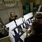 jewelry vendor at Boston Veg Food Fest 2015
