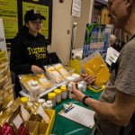 vendor at Boston Veg Food Fest 2018 with turmeric