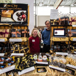 chocolate vendor at Boston Veg Food Fest 2018
