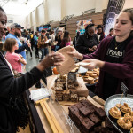 Boston Veg Food Fest 2018 vendor with brownies