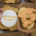 vegan cheese on nachos